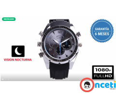 Vendo Reloj con Camara espía Full Hd 16 Gb Graba discretamente Producto nuevo