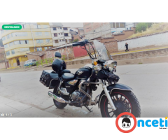vendo moto chopper, custom 200cc año 2015, adquirido en el 2016